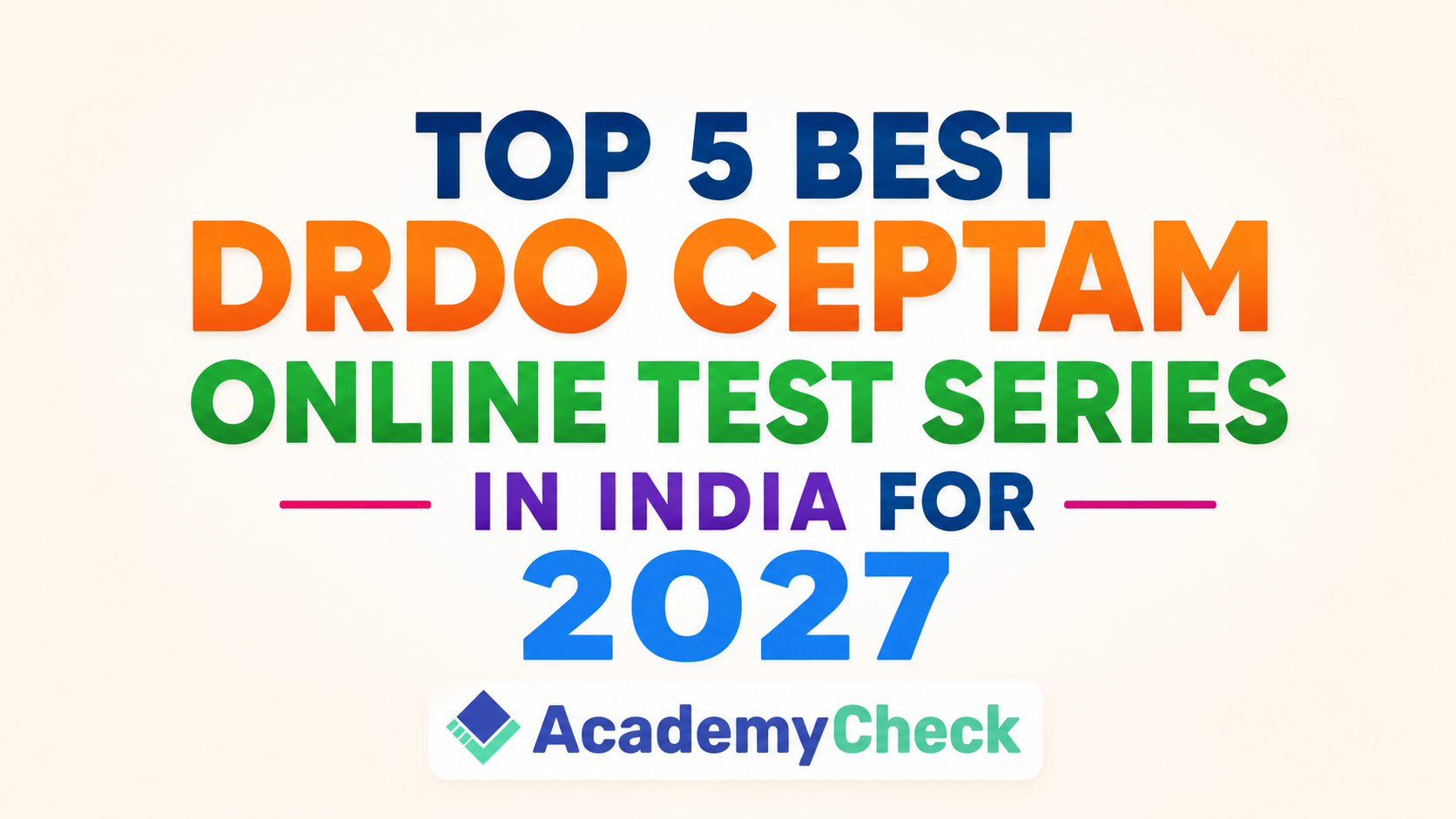 Top 5 Best DRDO CEPTAM Online Test Series in India for 2026
